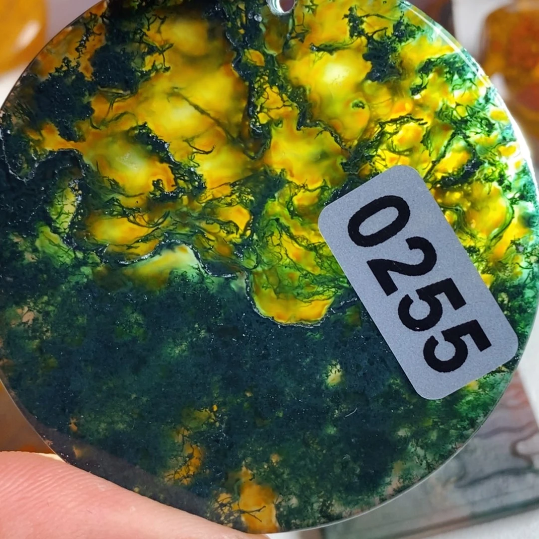 风***火玛瑙/玉髓未镶嵌颈饰