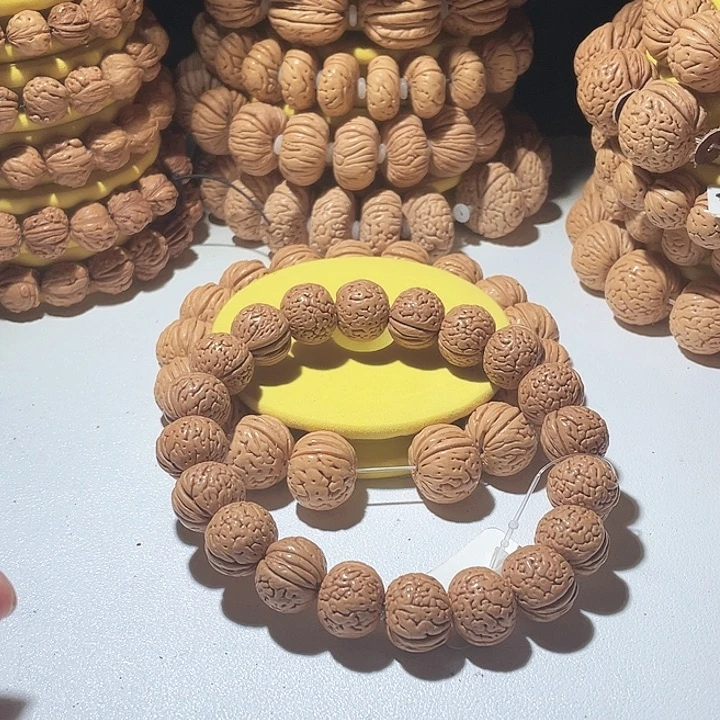 东***子桃核吊坠桃核手串玲珑塔36