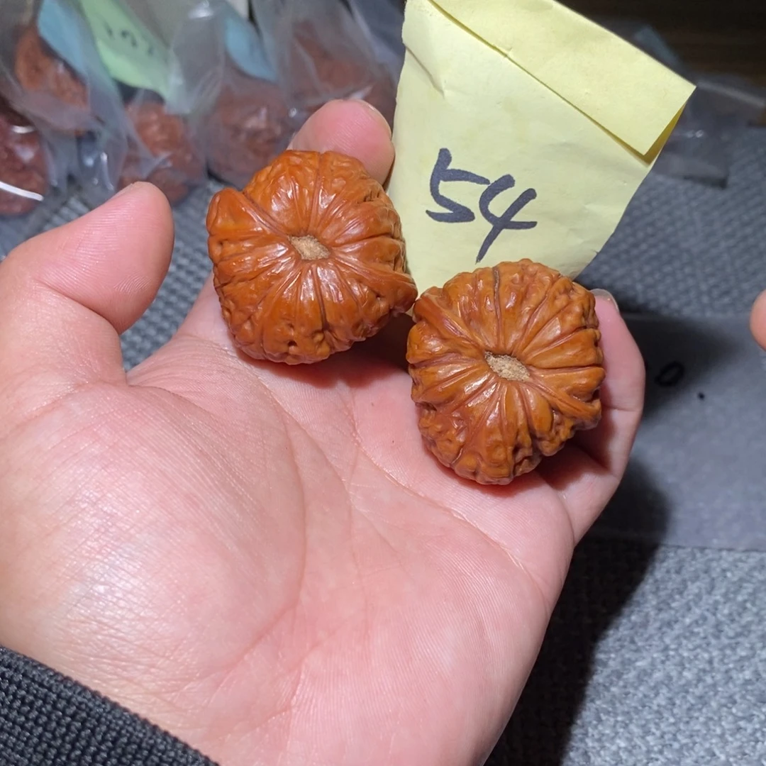 把件文玩核桃42南瓜墩