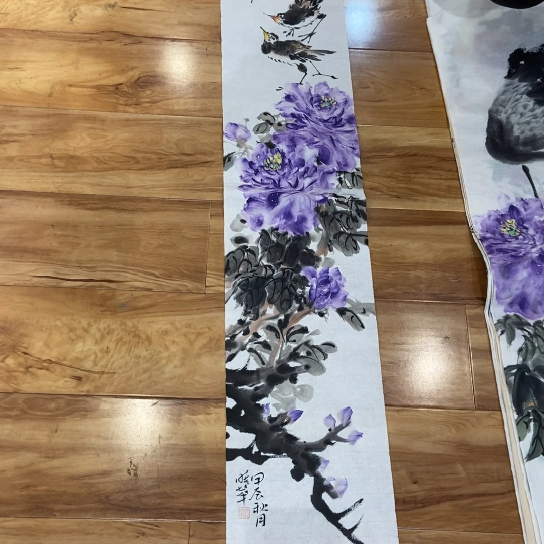 【闪购商品】国画陌*墨鱼精品墨鱼精品