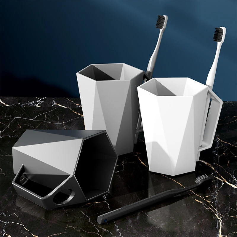 家用杯子牙刷杯学生宿舍漱口杯牙缸洗漱杯刷牙杯水杯情侣牙杯简约