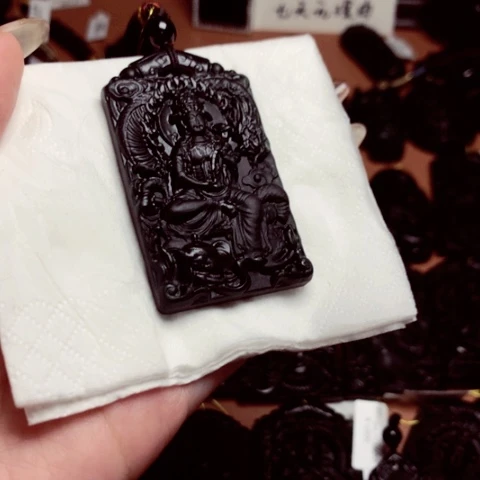 哦***好天然缅甸a货钢琴黑挂件