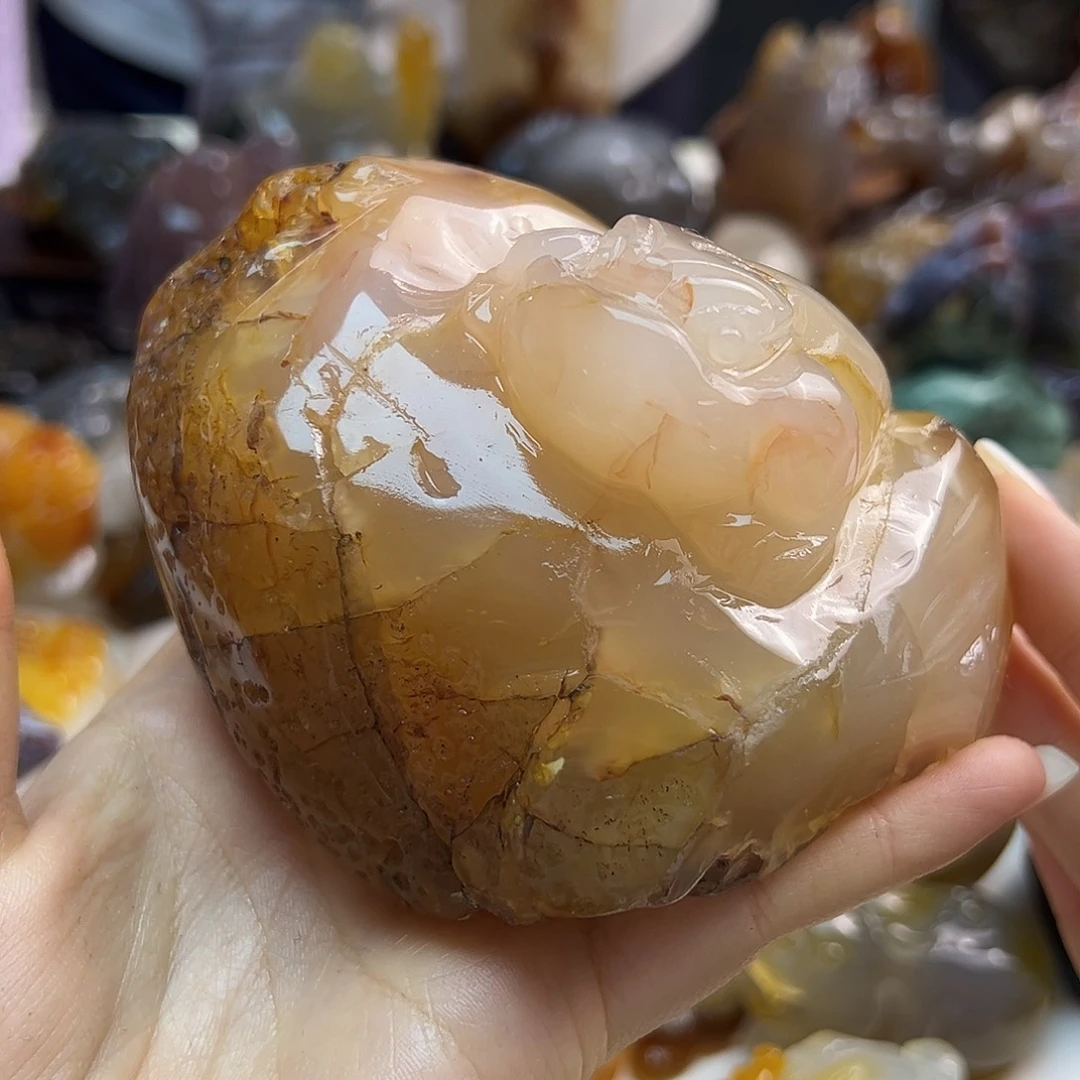 玛瑙/玉髓未镶嵌颈饰