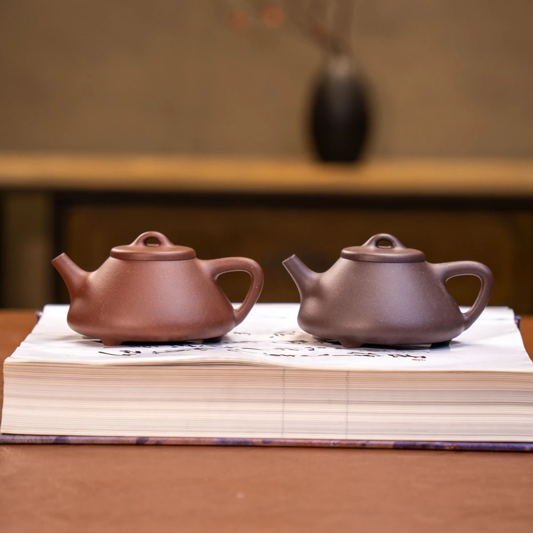 本无| 子冶石瓢 宜兴原矿无添加 底槽青 180cc 半手制