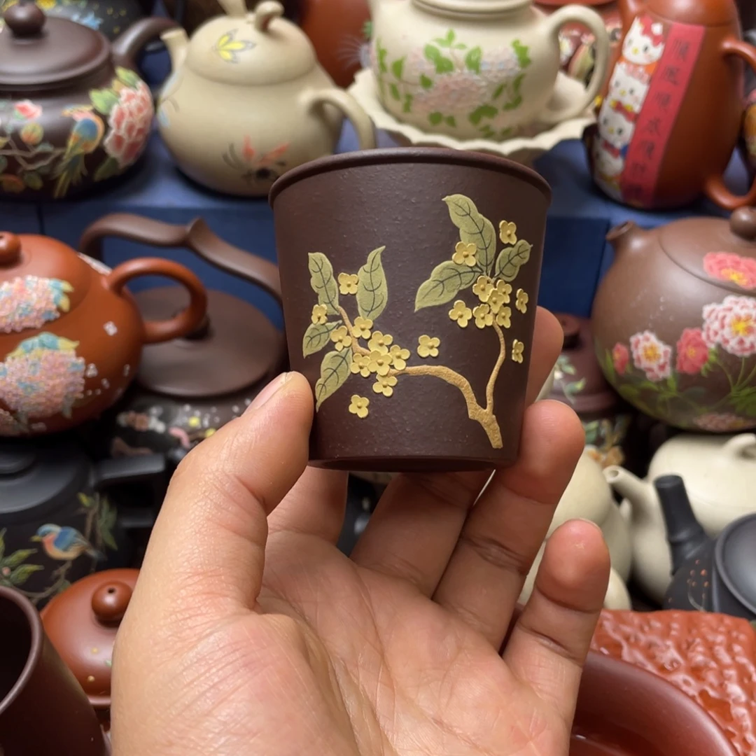 茶杯紫砂紫砂主人杯100cc