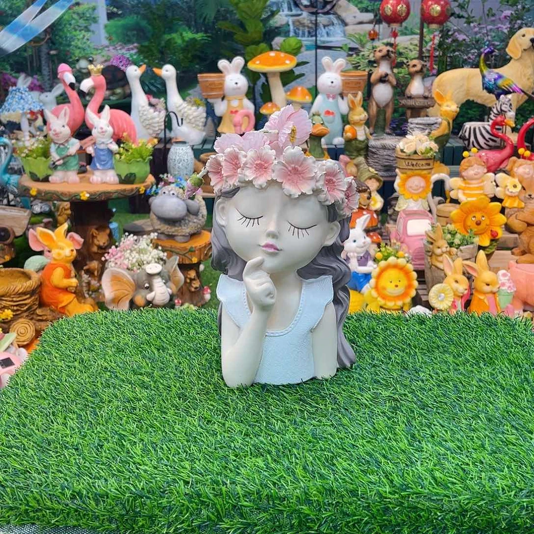 红陶花园庭院摆件