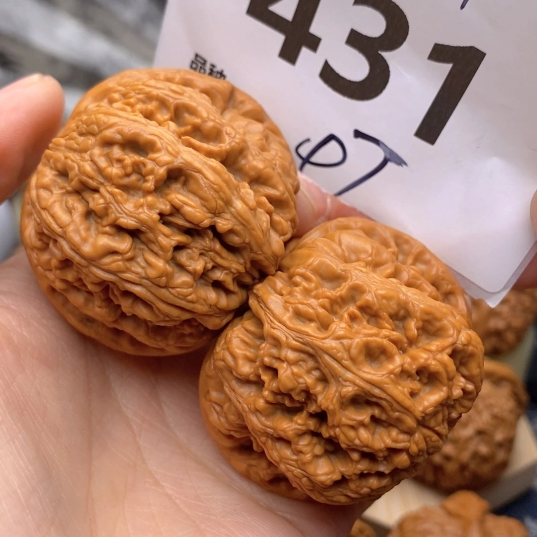 文玩核桃把件431号47粗筋