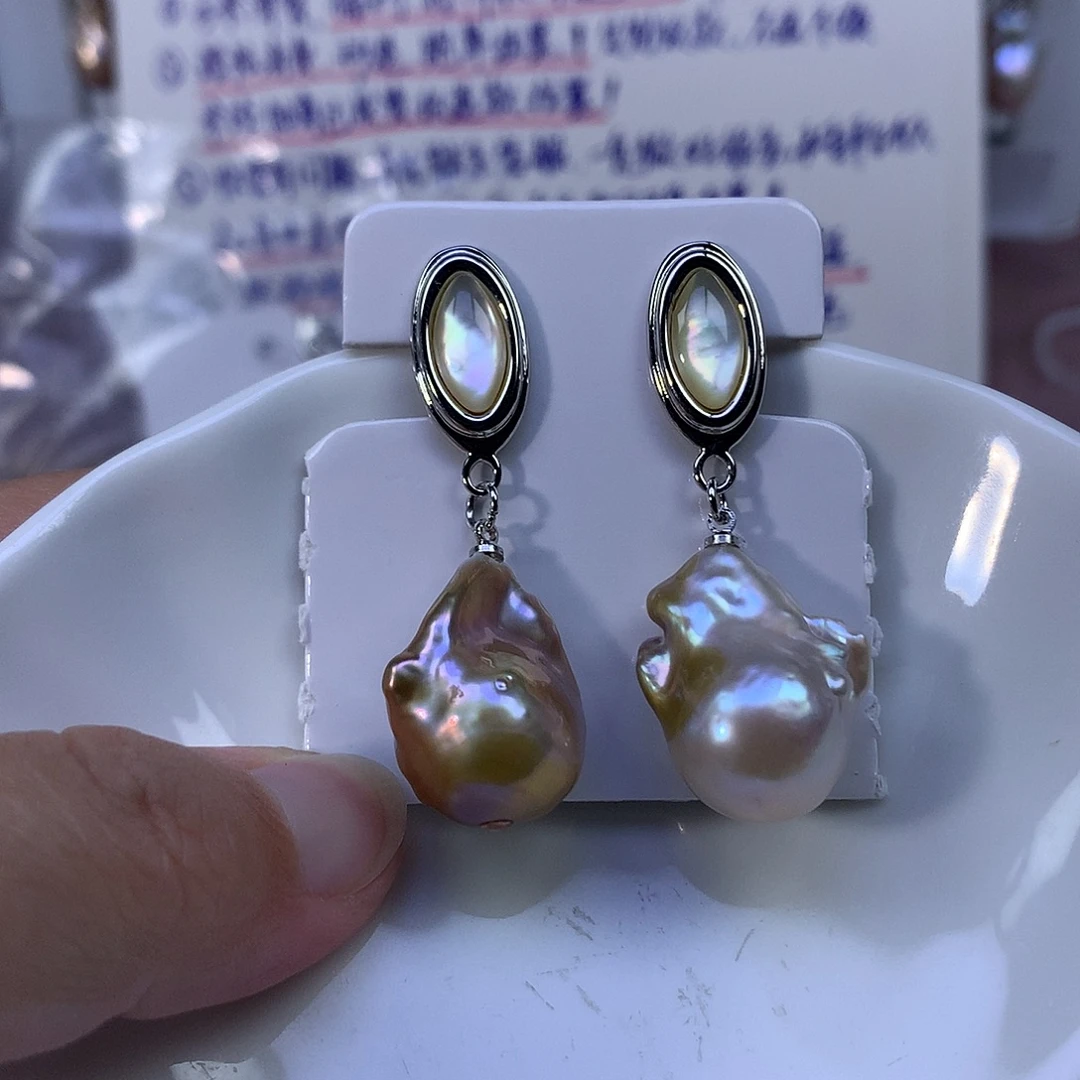 非金属合金福利耳饰3889