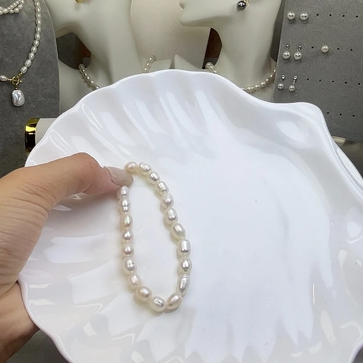 未镶嵌淡水珍珠手链