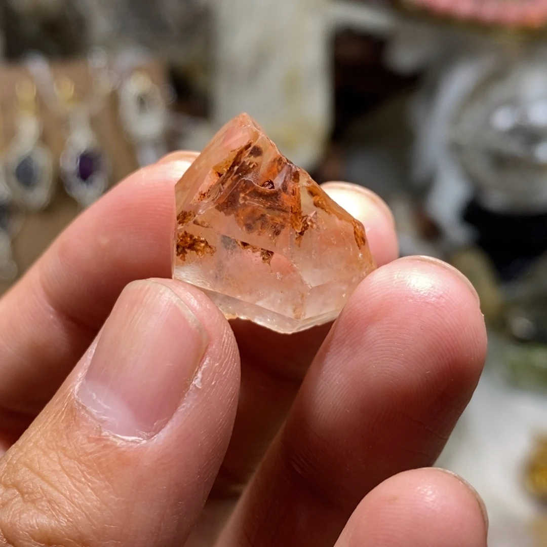 红泥骸骨未镶嵌水晶