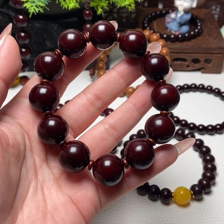 核桃手串/手链?***疯橄榄核手串