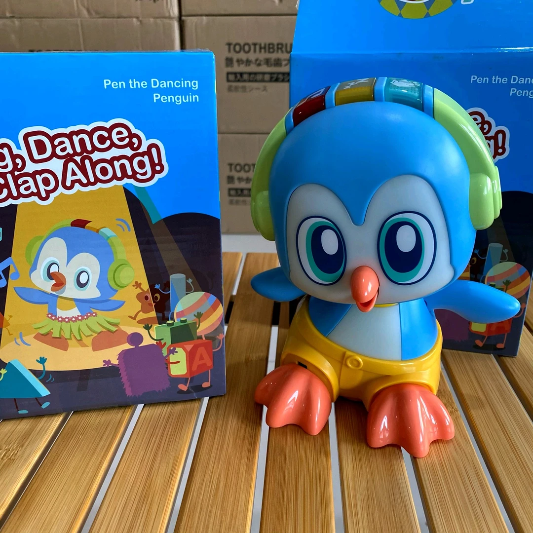 奇妙爱心萌宠公仔玩具音乐跳舞小机器人儿童礼物