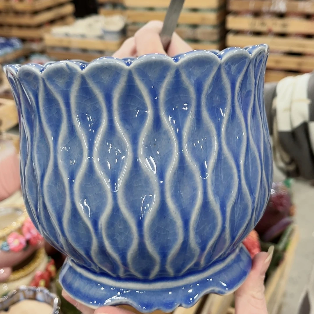 【闪购商品】陶瓷陶瓷多肉植物花盆