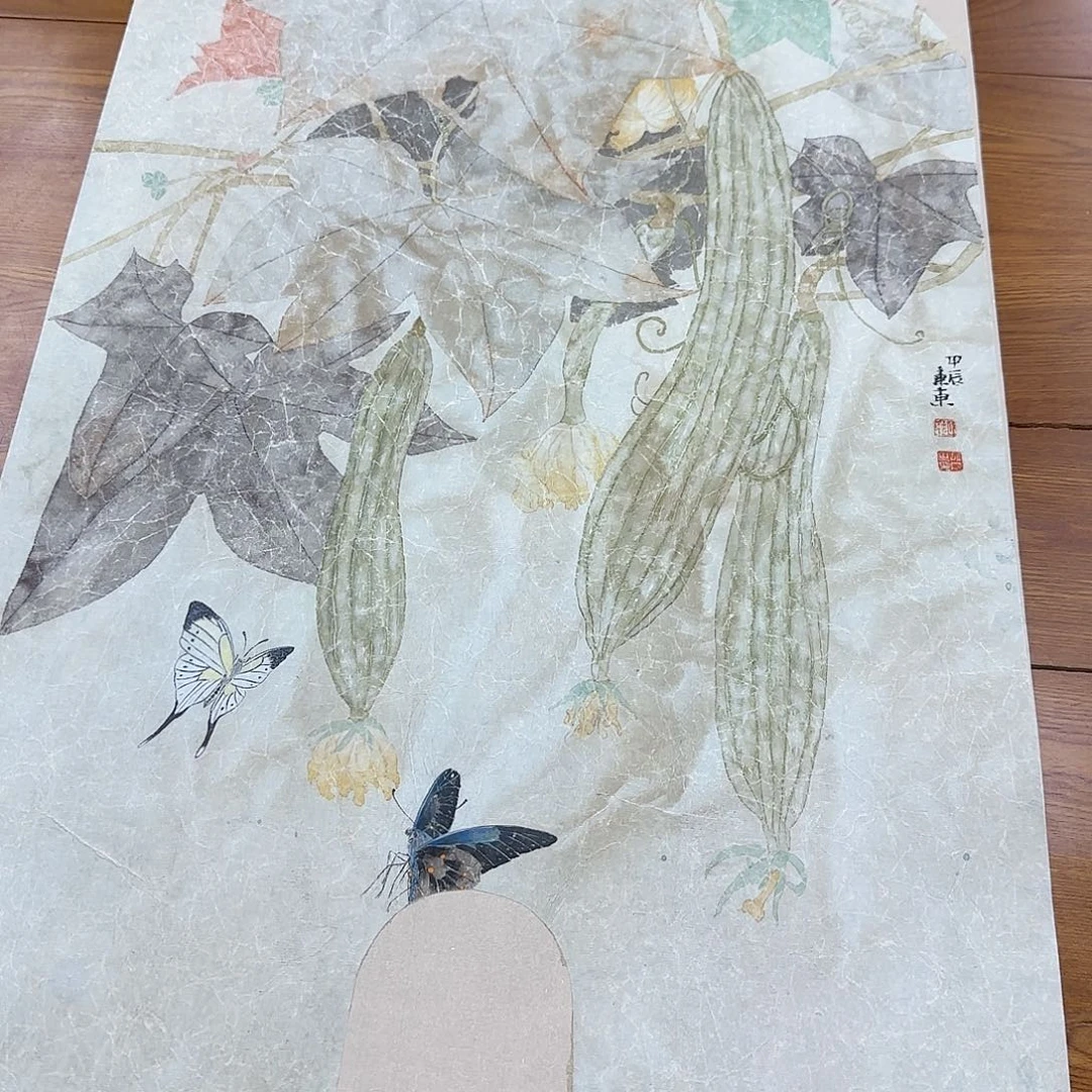 国画艺术家的作品