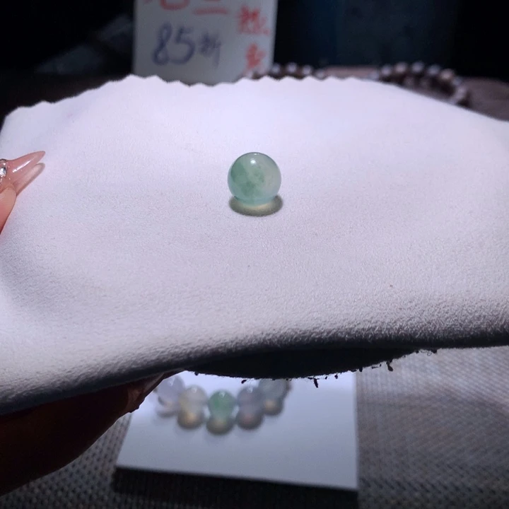 翡翠散珠飘蓝花卡11.8