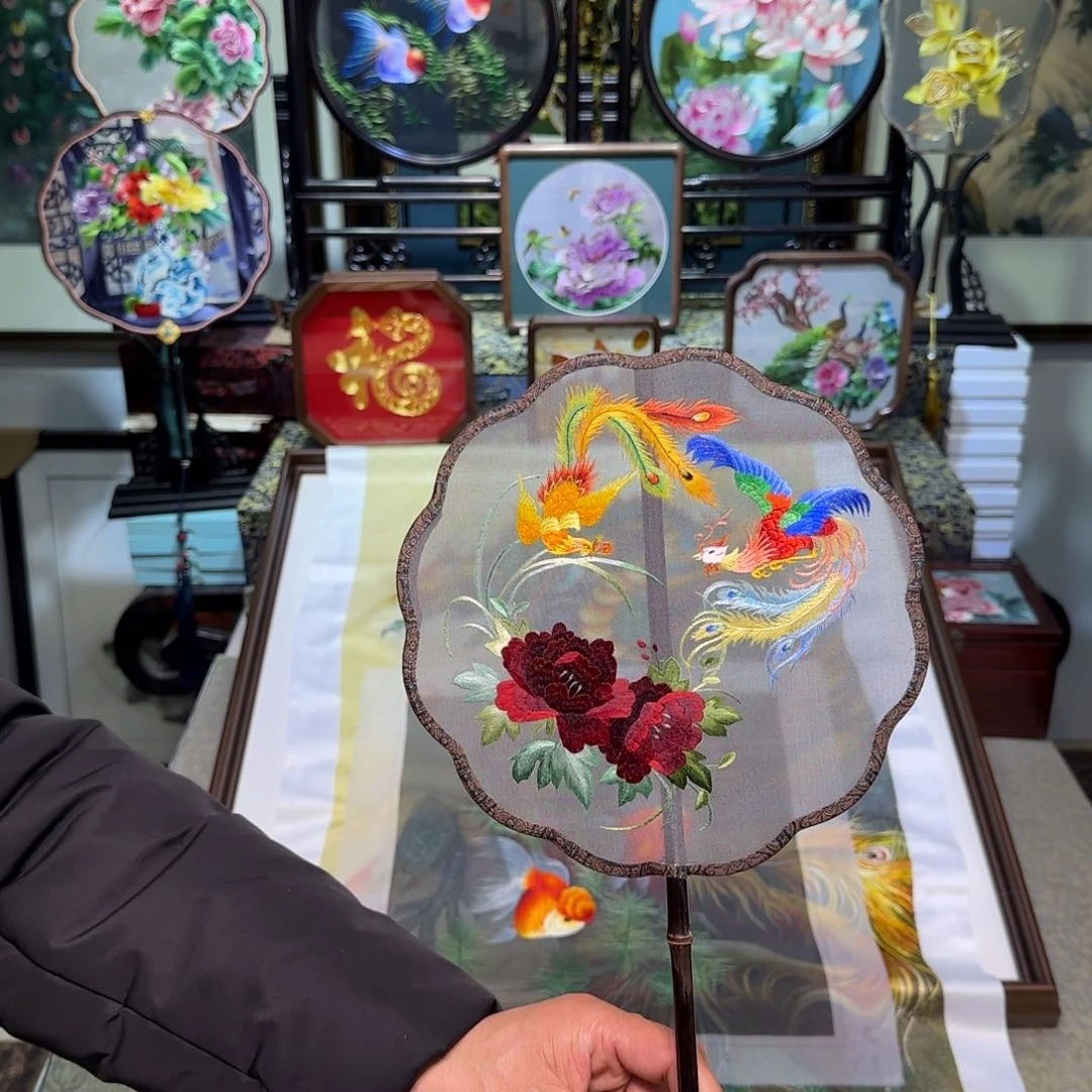 刺绣刺绣工艺精湛