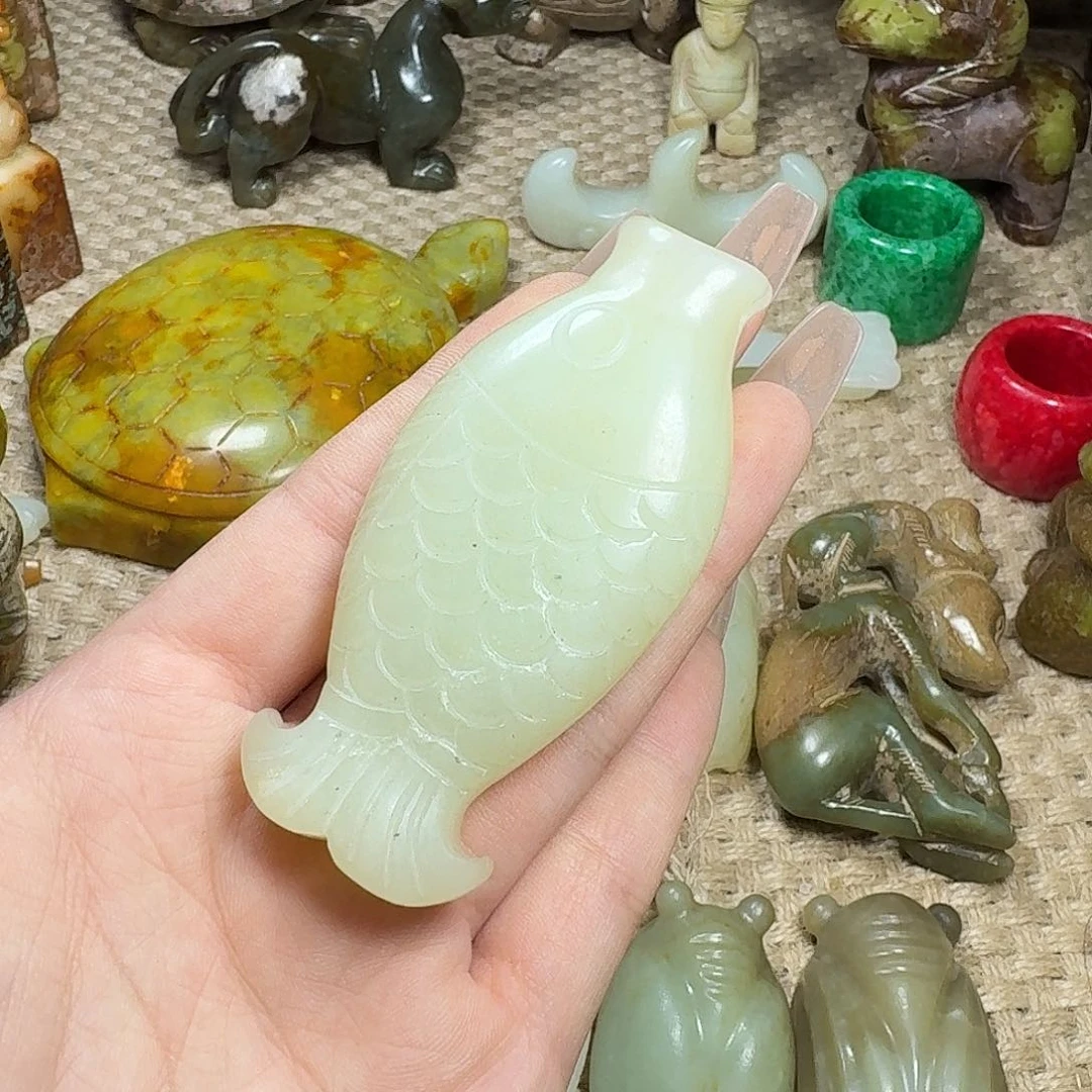 白玉菩提吊坠挂件