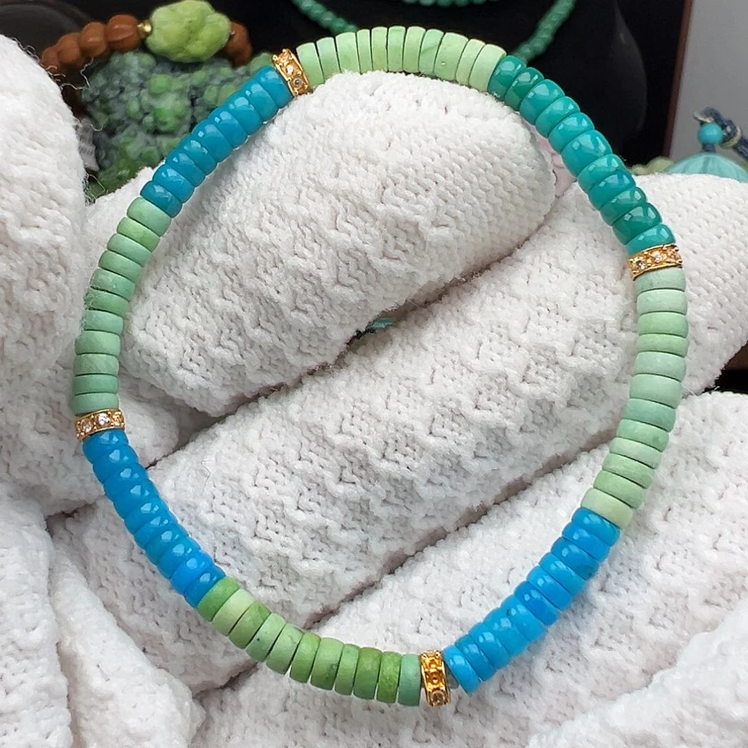 绿松石未镶嵌绿松石主播万丽