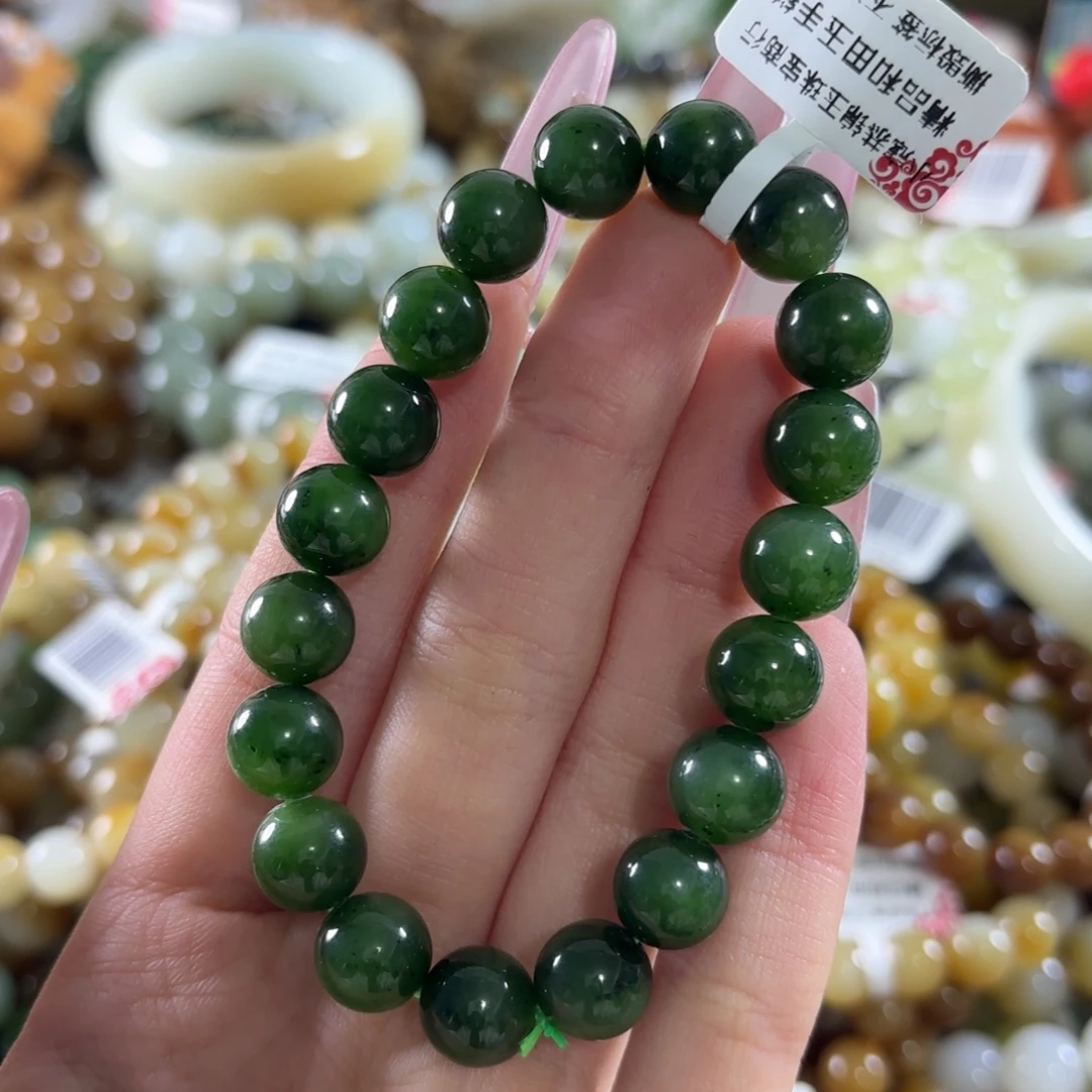 和田玉未镶嵌手链150
