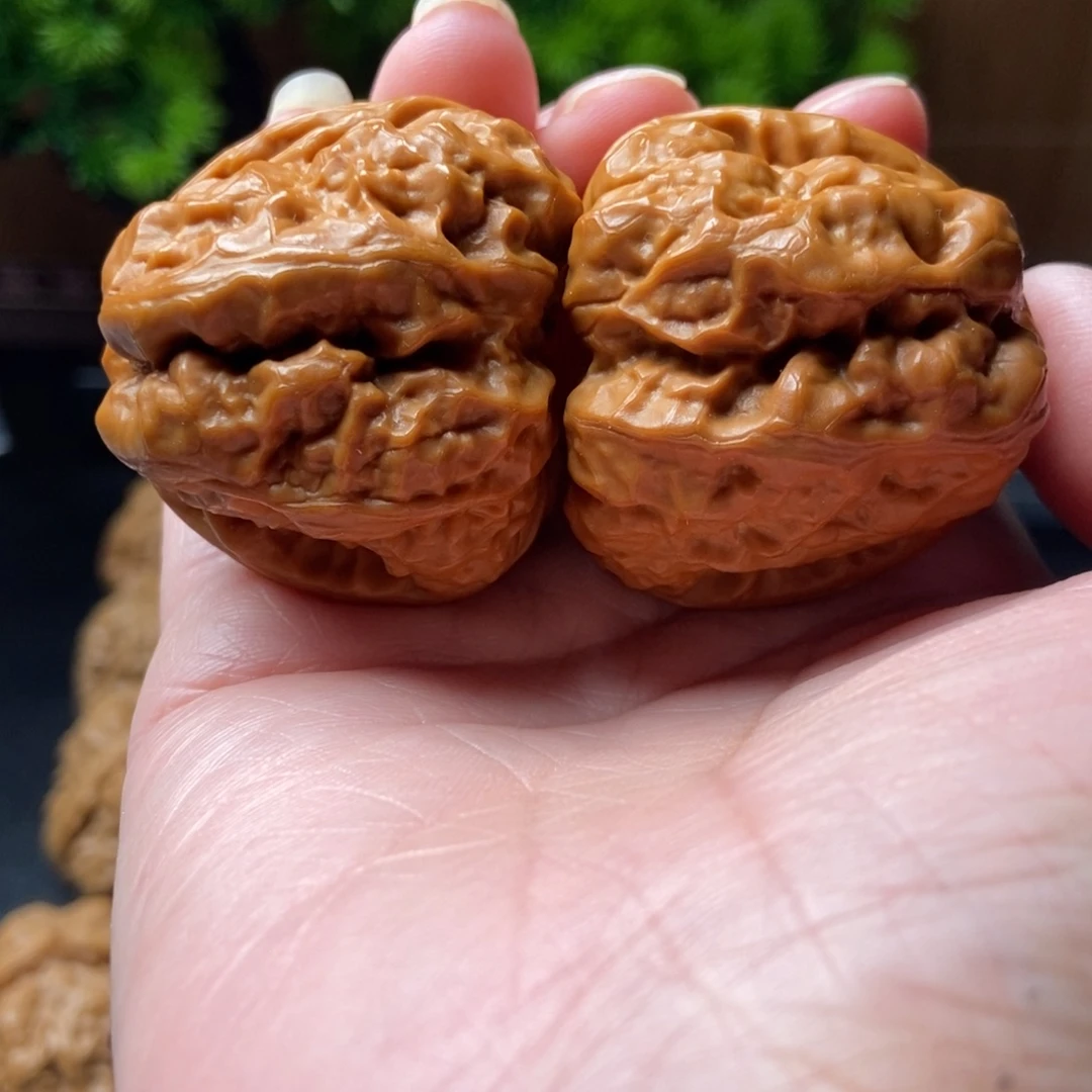 文玩核桃把件蛤蟆头39