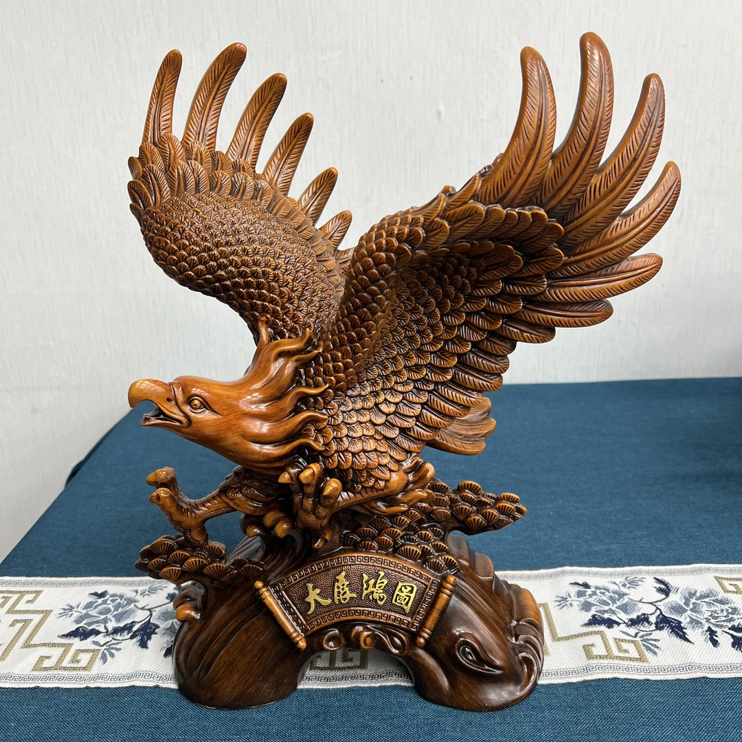 【大展宏图】老鹰摆件中式摆件 办公室家居礼品