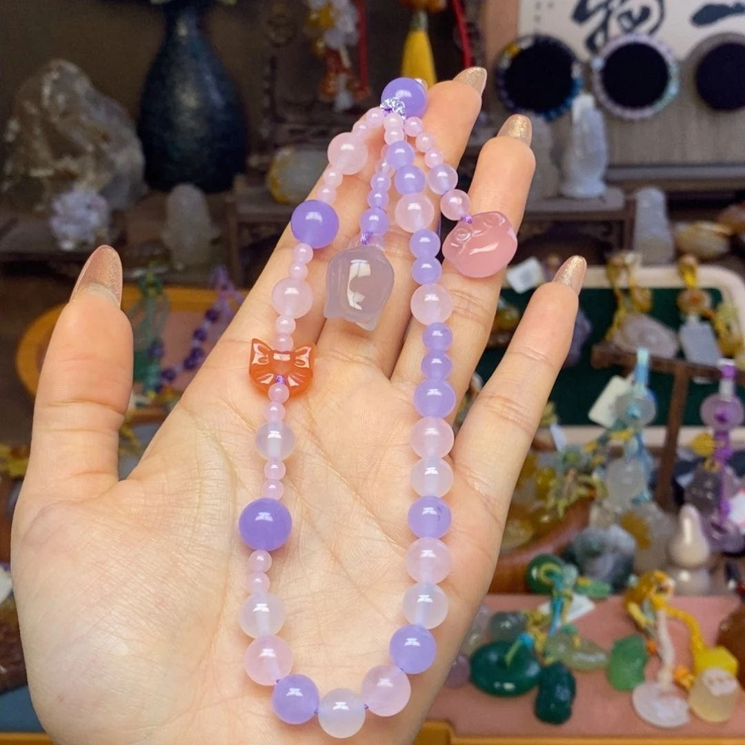 玛瑙/玉髓未镶嵌车挂挂件