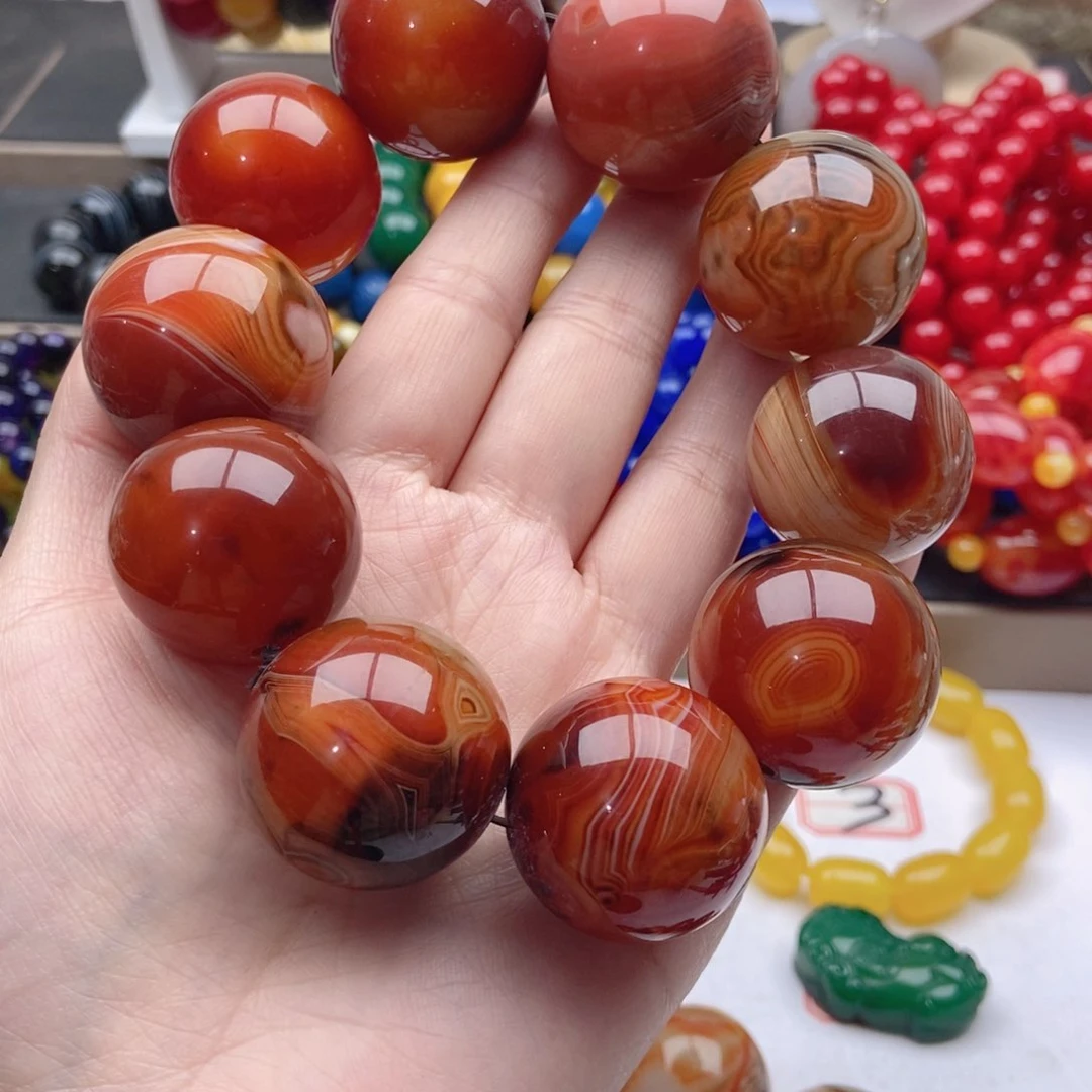 【闪购商品】玛瑙/玉髓手链未镶嵌简*.