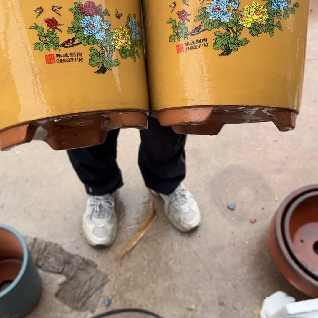 紫砂花盆口径17.13口径