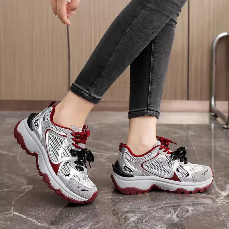 秋季新款老爹鞋 休闲老爹鞋时尚百搭网面