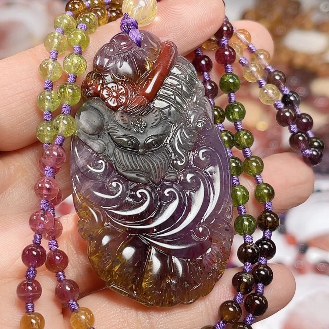 水晶颈饰未镶嵌订制