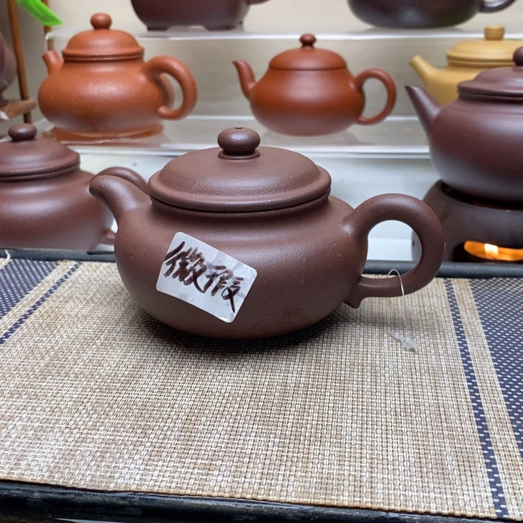 紫砂茶壶200毫升无添加中槽青
