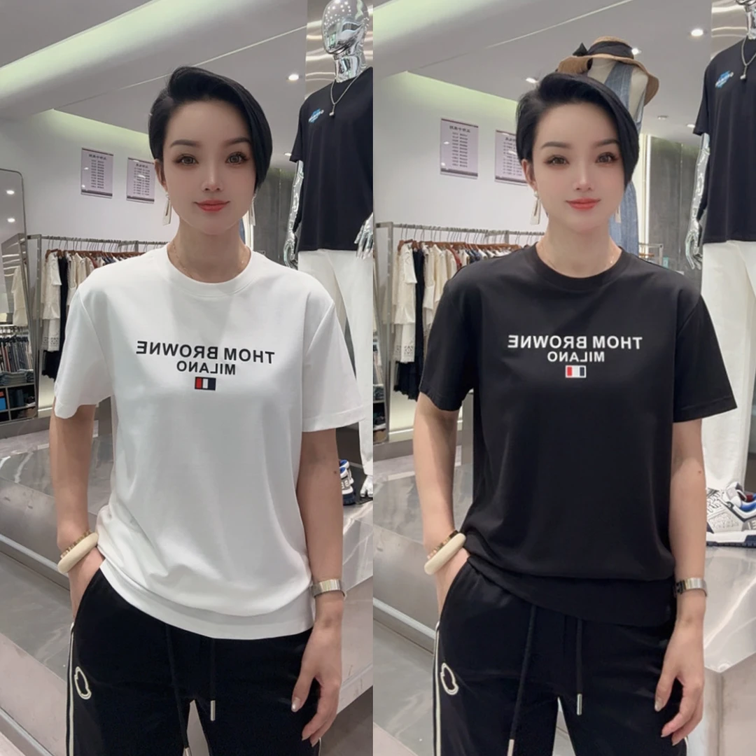 【华尔街名品】2025夏季新款圆领简约潮流时尚百搭休闲男士T恤-5555