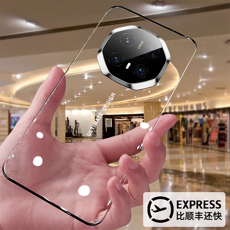 闪柯适用华为mate70rs非凡大师手机壳mete70pro+透明华为手机壳