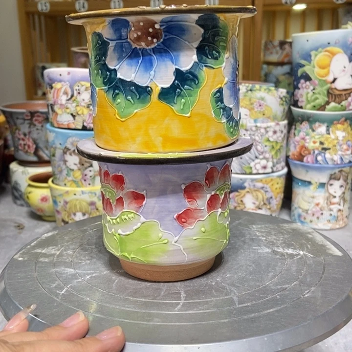 景德镇艺术手绘作品