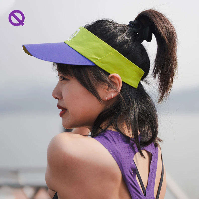 轻功拼色空顶跑步帽2.0 男女同款透气吸汗UPF50+遮阳速干户外运动