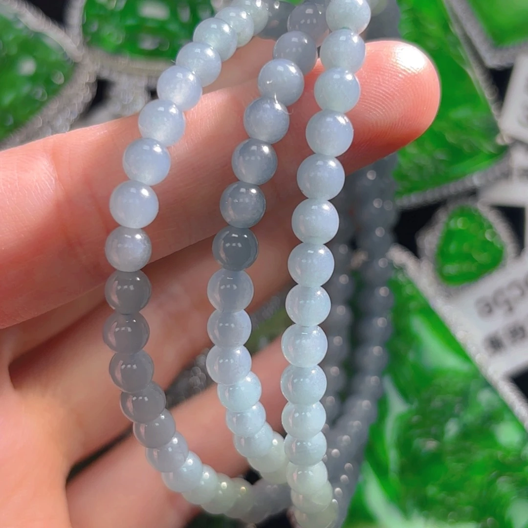 翡翠颈饰未镶嵌珠链