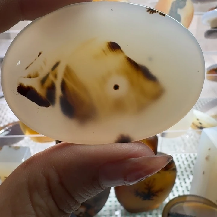 玛瑙/玉髓未镶嵌项链