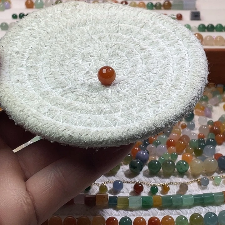 翡翠散珠未镶嵌定制翡翠卡9.2