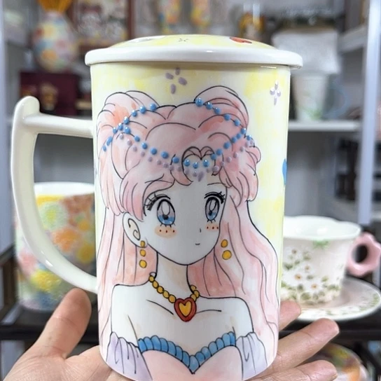 手绘高温釉下彩陶瓷