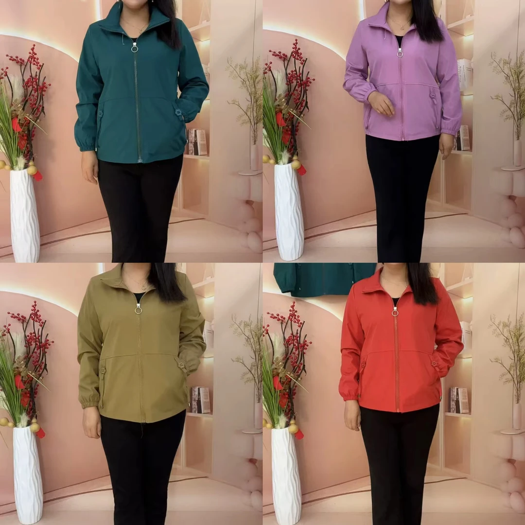 秋季新款中老年妈妈外套