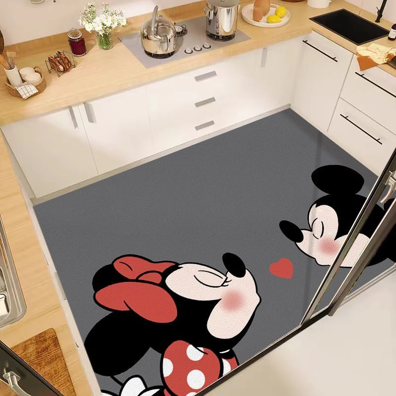 简约厨房地垫PVC防水耐磨满铺地毯可擦免洗防油家用耐脏脚垫定制