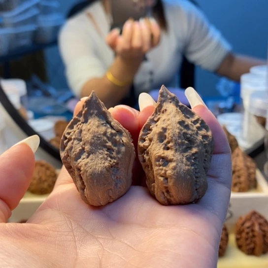 桃核把件东北秋子13