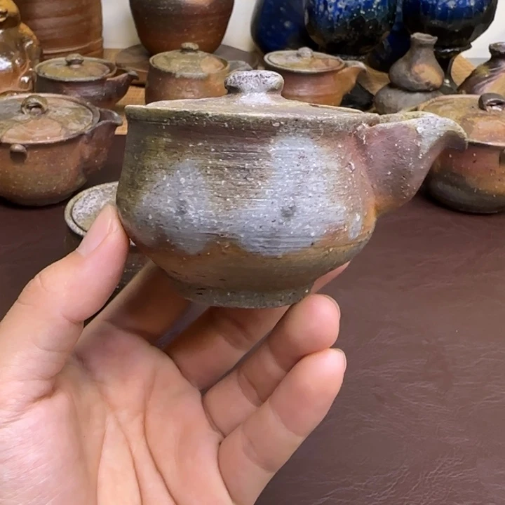 备前烧 土器 宝瓶容量108