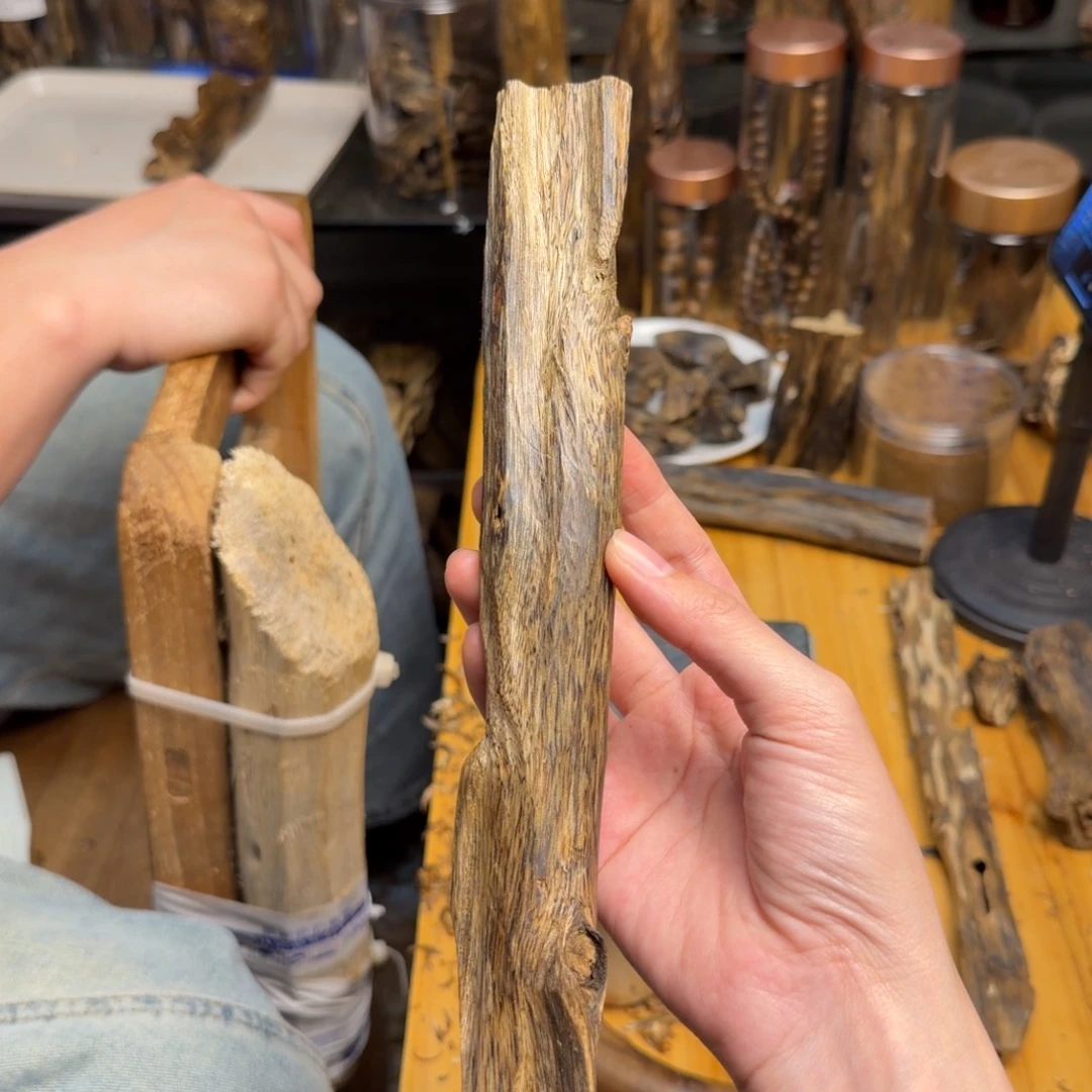 沉香碎屑沉香白棋52克