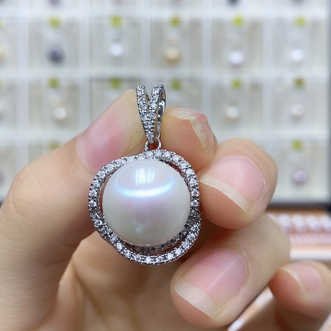 淡水珍珠颈饰合金