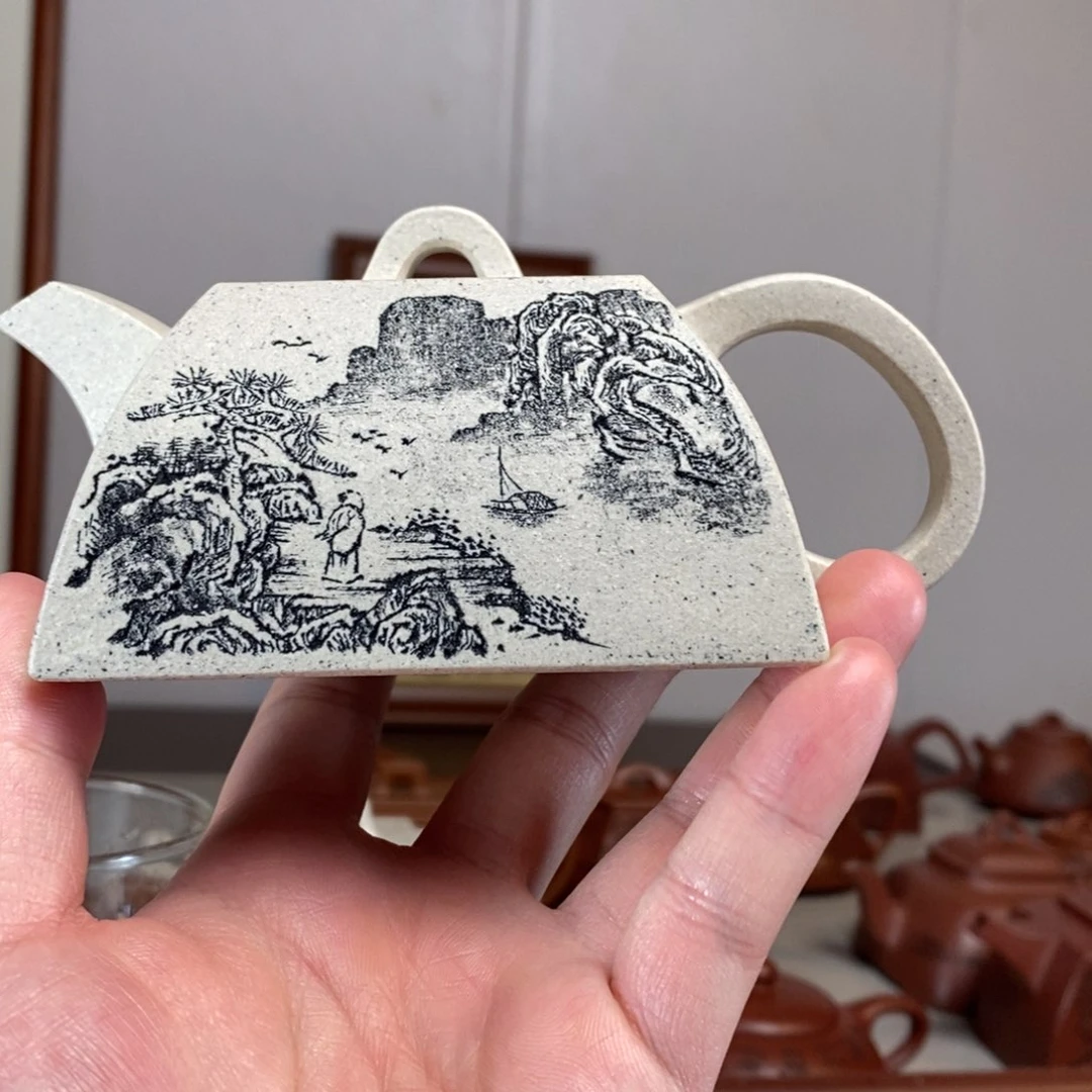 茶壶紫砂原矿泥料传统工艺制作