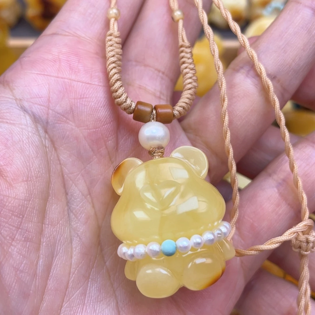 未镶嵌琥珀裸石蜜蜡