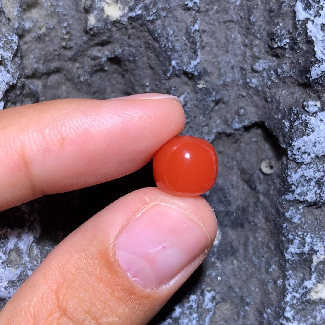 南红玛瑙保山满沙老型10×9未镶嵌