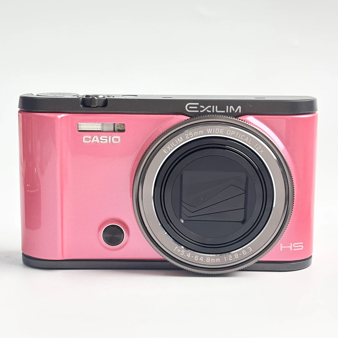 95新 Casio/卡西欧 zr3500粉色1600万像素12.5倍变焦复古ccd