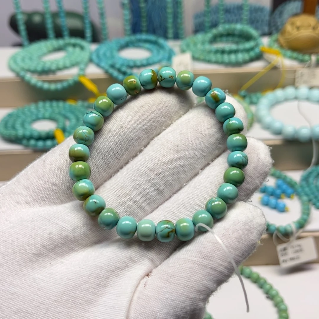 绿松石未镶嵌手链